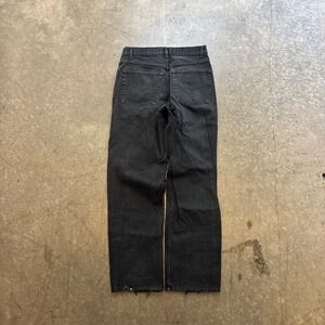 Vintage Anchor‎ Blue Wide Leg Skate Jeans Black Size 31x32